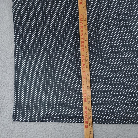 Redvanly PUREpoly Pascal Polo Shirt Mens Large Black Geometric Golf Performance - Picture 16 of 16